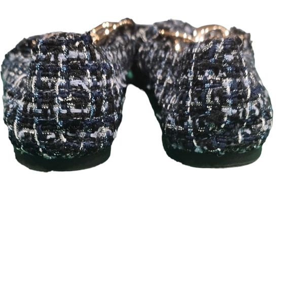 Steve Madden Famed Boucle Chain Detail Loafers size 9.5M - Picture 5 of 7